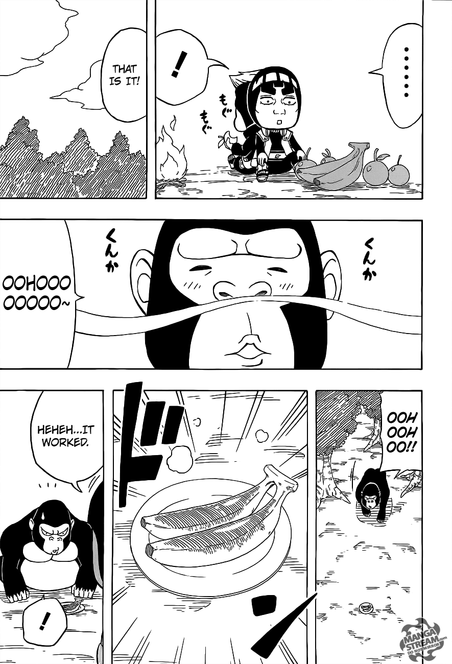 Rock Lee no Seishun Full-Power Ninden Chapter 21 page 23 - Chapter 21: Bizzare Beast Tag!
