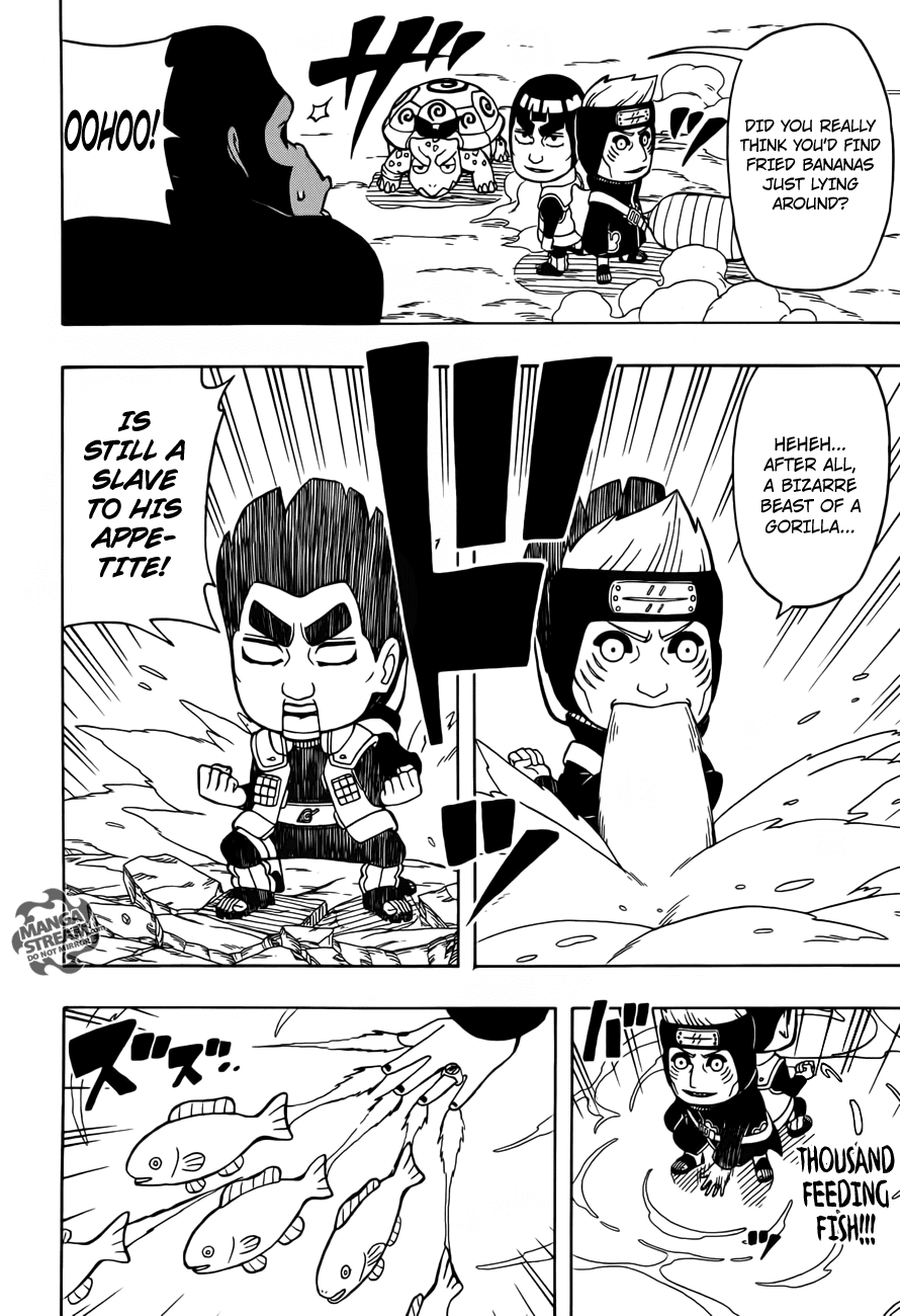 Rock Lee no Seishun Full-Power Ninden Chapter 21 page 24 - Chapter 21: Bizzare Beast Tag!