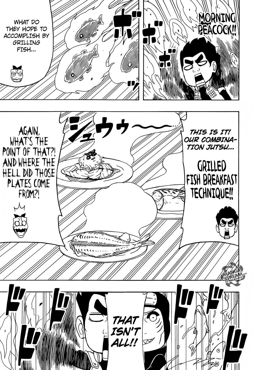 Rock Lee no Seishun Full-Power Ninden Chapter 21 page 25 - Chapter 21: Bizzare Beast Tag!