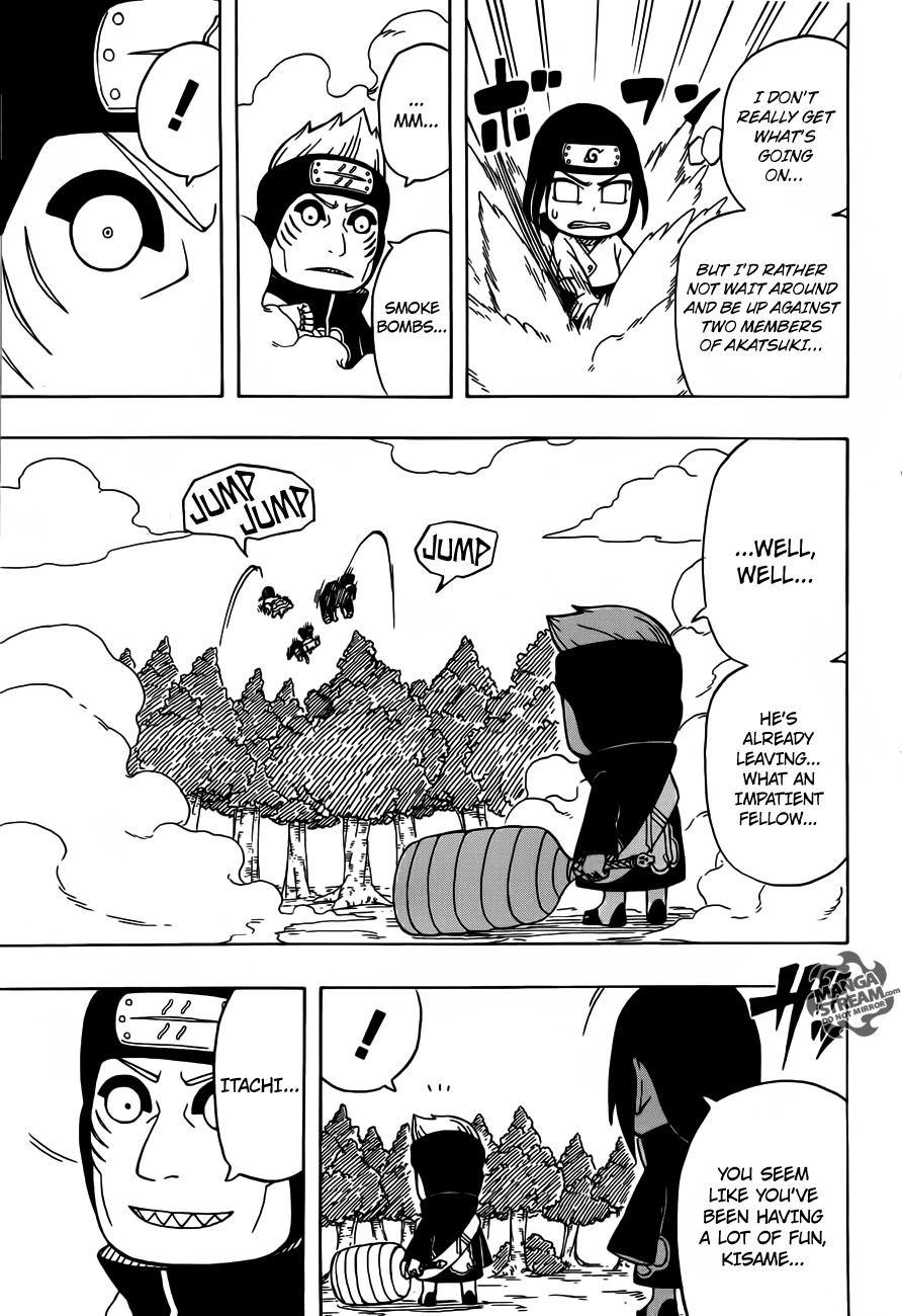 Rock Lee no Seishun Full-Power Ninden Chapter 21 page 28 - Chapter 21: Bizzare Beast Tag!