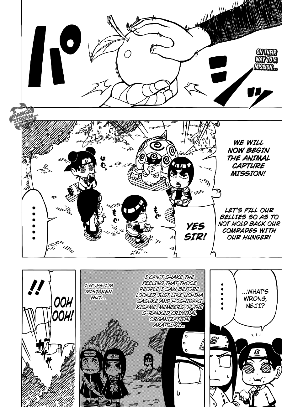 Rock Lee no Seishun Full-Power Ninden Chapter 21 page 3 - Chapter 21: Bizzare Beast Tag!