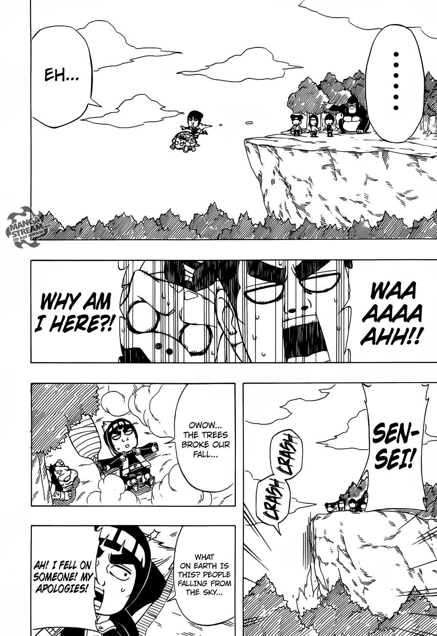 Rock Lee no Seishun Full-Power Ninden Chapter 21 page 5 - Chapter 21: Bizzare Beast Tag!