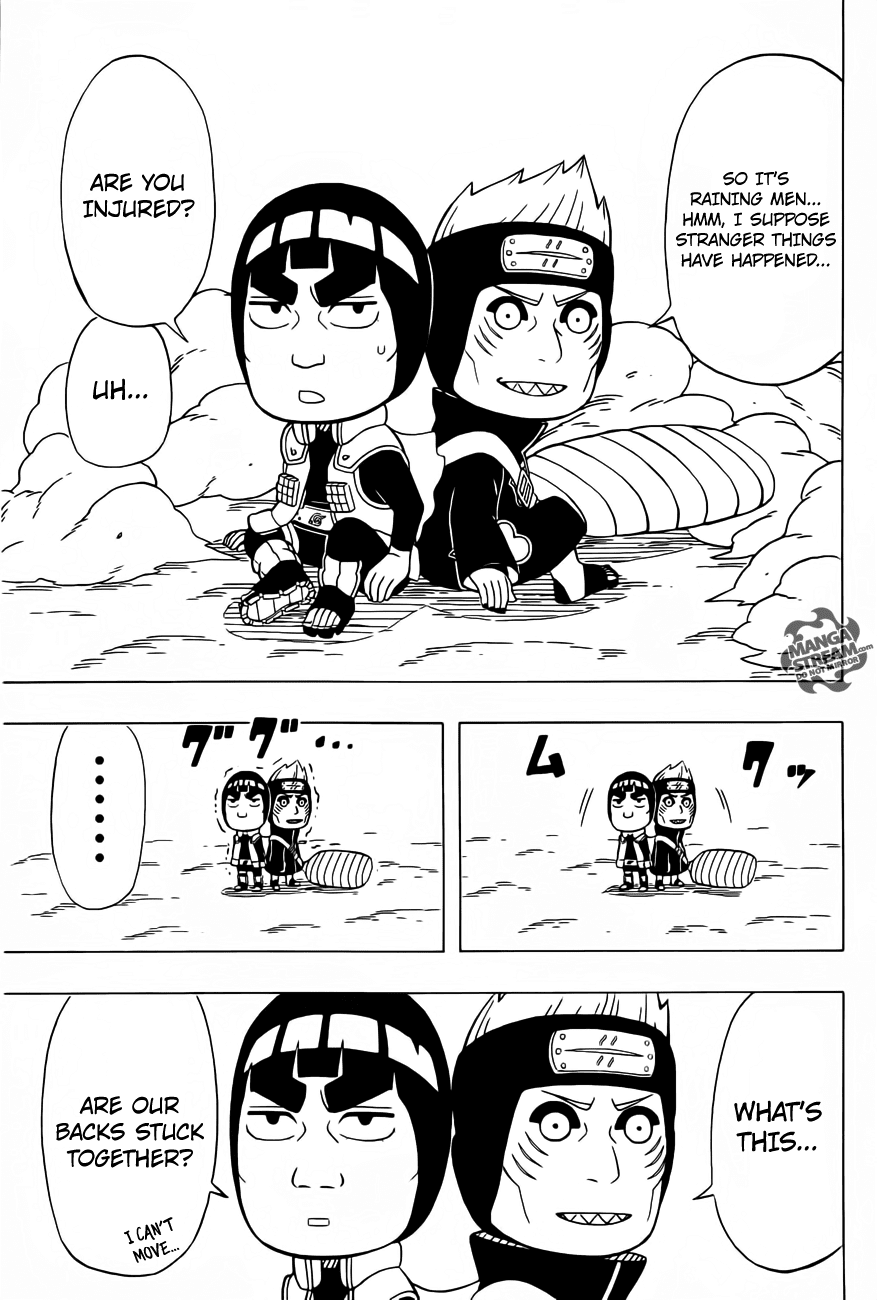 Rock Lee no Seishun Full-Power Ninden Chapter 21 page 6 - Chapter 21: Bizzare Beast Tag!