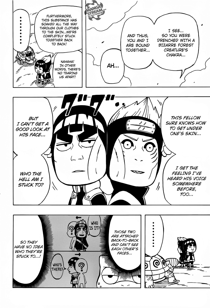 Rock Lee no Seishun Full-Power Ninden Chapter 21 page 7 - Chapter 21: Bizzare Beast Tag!
