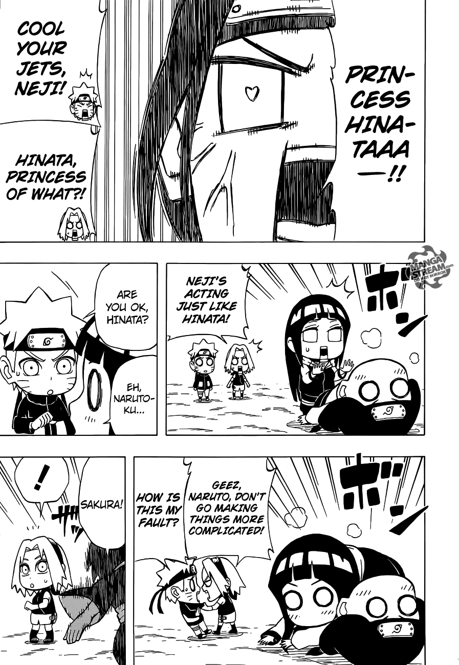 Rock Lee no Seishun Full-Power Ninden Chapter 22 page 12 - Chapter 22: Make-Out Kiss Cutesy Lovey-Dovey Cuddly Heart-Throb