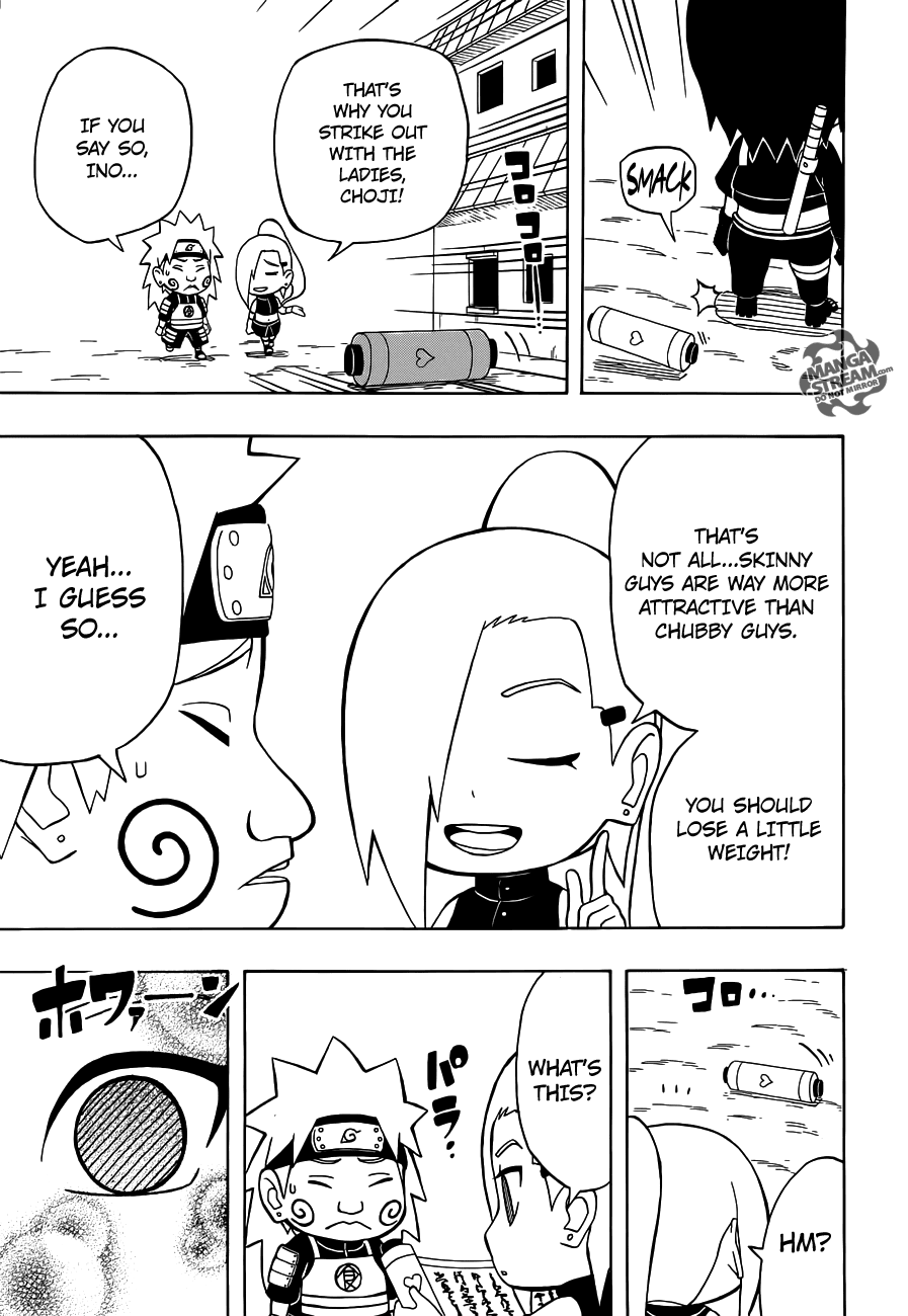 Rock Lee no Seishun Full-Power Ninden Chapter 22 page 18 - Chapter 22: Make-Out Kiss Cutesy Lovey-Dovey Cuddly Heart-Throb