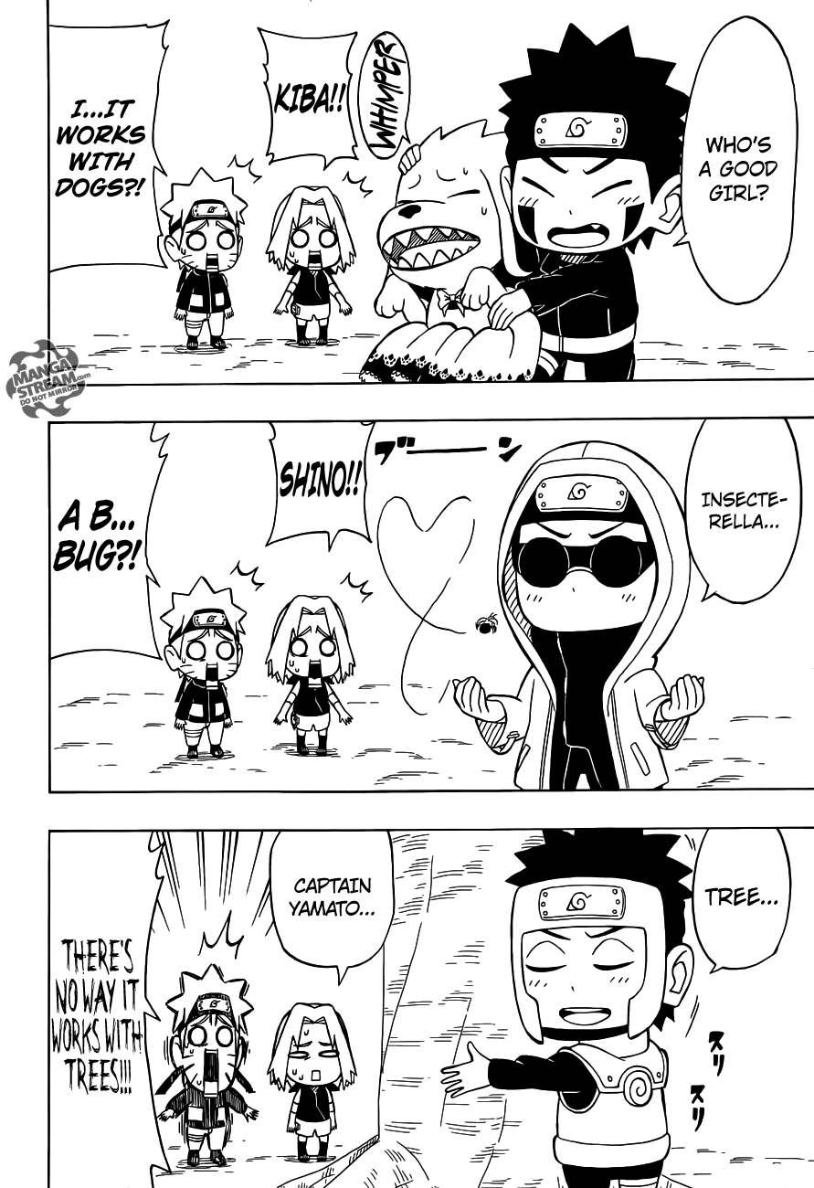 Rock Lee no Seishun Full-Power Ninden Chapter 22 page 23 - Chapter 22: Make-Out Kiss Cutesy Lovey-Dovey Cuddly Heart-Throb