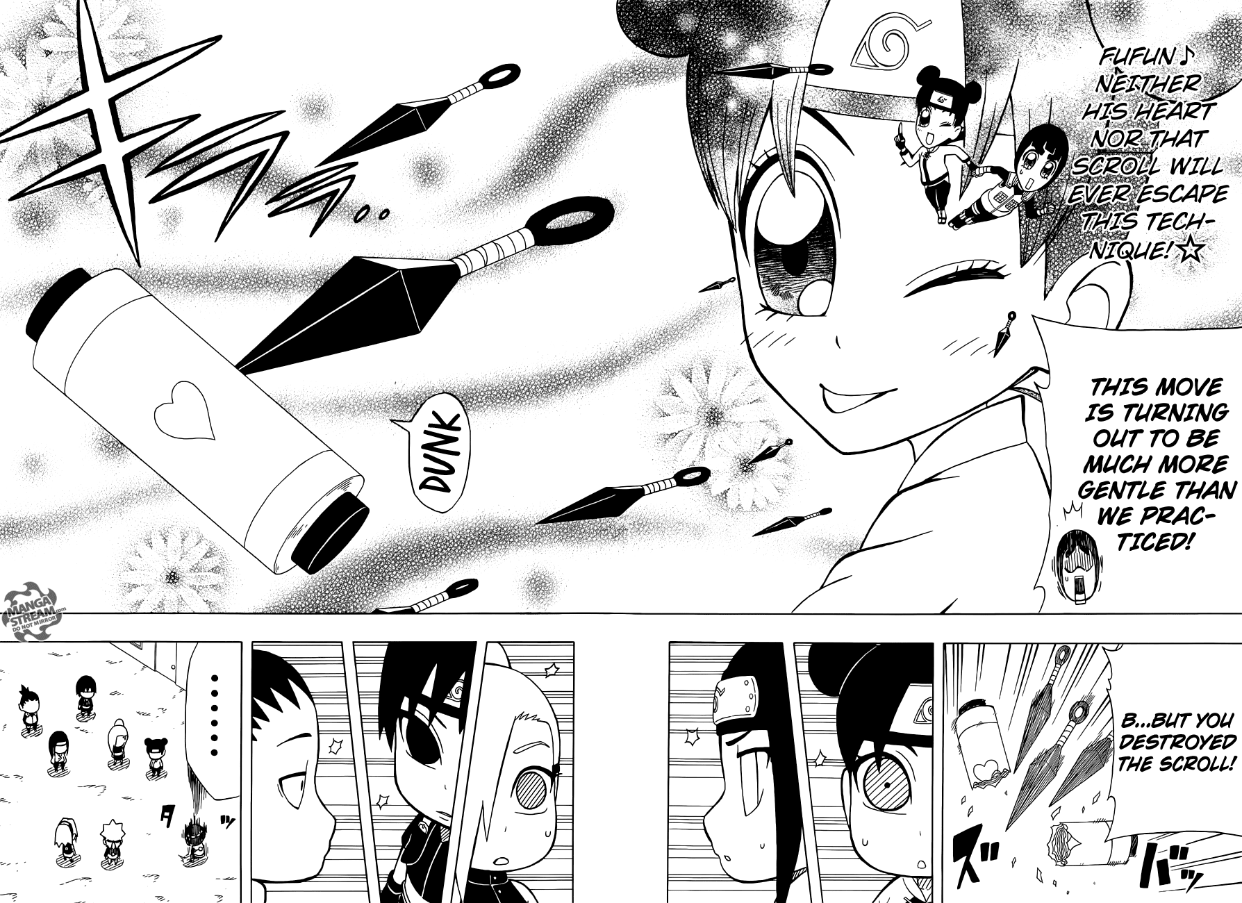Rock Lee no Seishun Full-Power Ninden Chapter 22 page 29 - Chapter 22: Make-Out Kiss Cutesy Lovey-Dovey Cuddly Heart-Throb