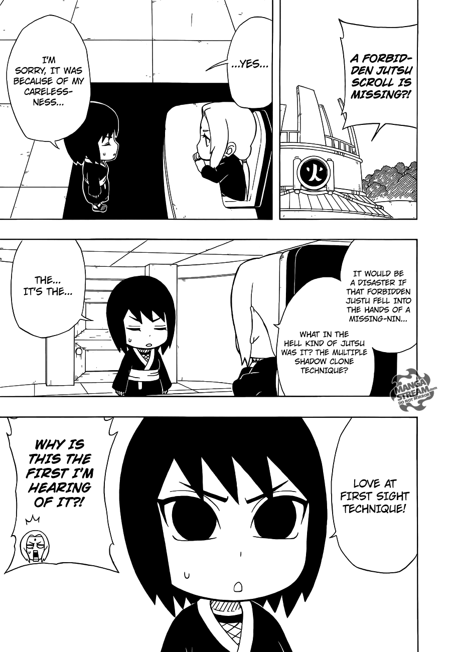 Rock Lee no Seishun Full-Power Ninden Chapter 22 page 6 - Chapter 22: Make-Out Kiss Cutesy Lovey-Dovey Cuddly Heart-Throb