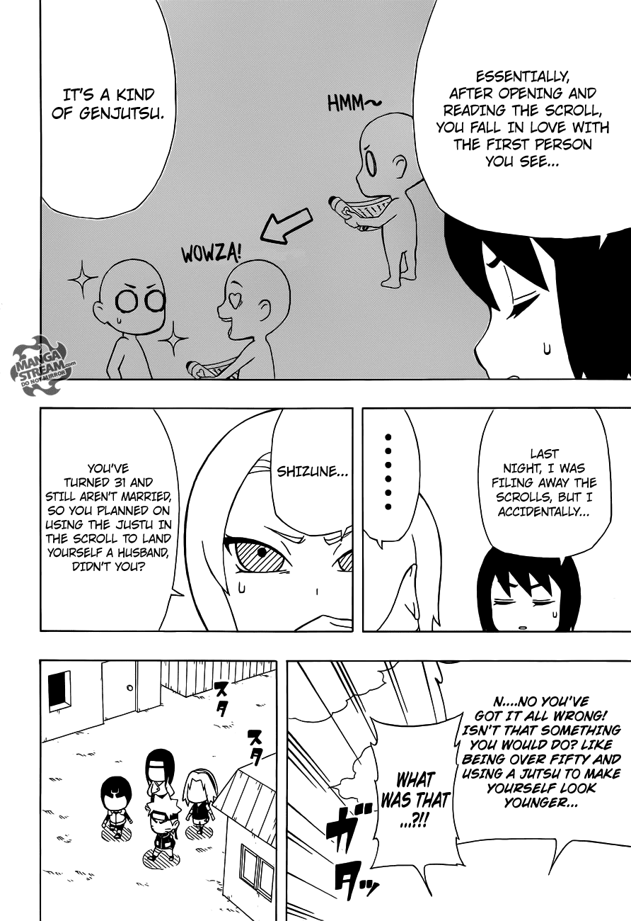 Rock Lee no Seishun Full-Power Ninden Chapter 22 page 7 - Chapter 22: Make-Out Kiss Cutesy Lovey-Dovey Cuddly Heart-Throb