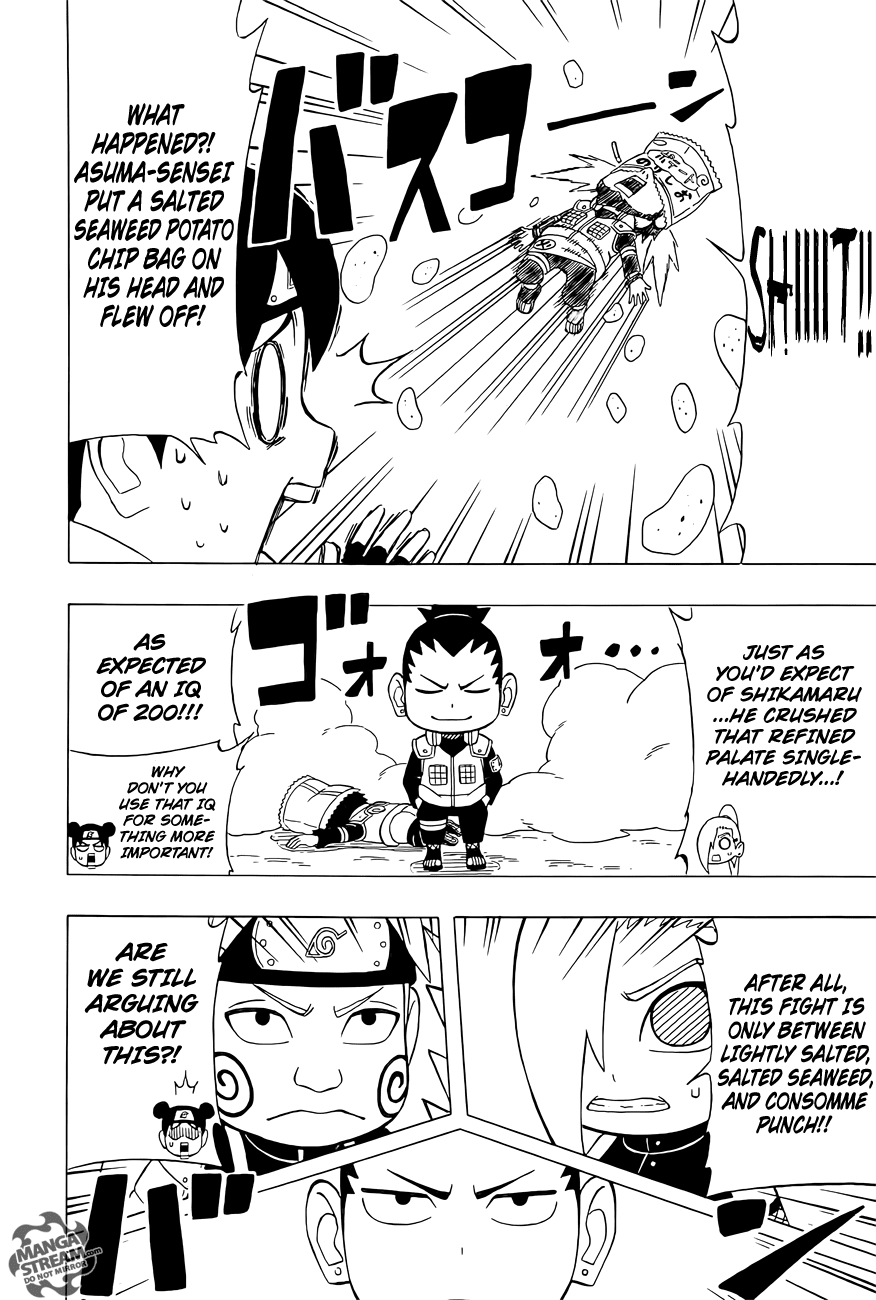Rock Lee no Seishun Full-Power Ninden Chapter 23 page 11 - Chapter 23: Disbanding?! Ino-Shika-Cho?!