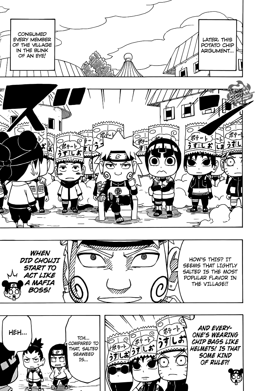 Rock Lee no Seishun Full-Power Ninden Chapter 23 page 12 - Chapter 23: Disbanding?! Ino-Shika-Cho?!