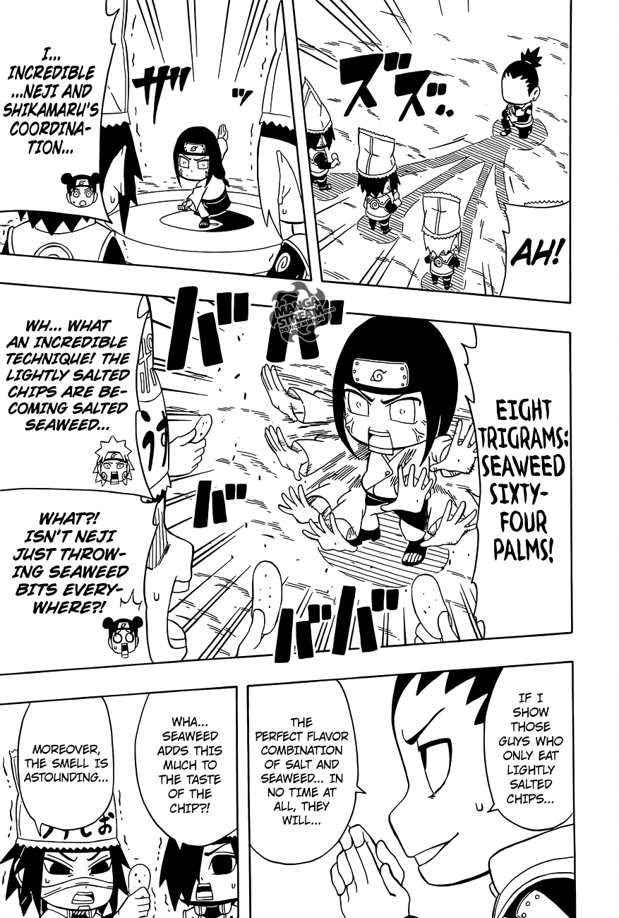 Rock Lee no Seishun Full-Power Ninden Chapter 23 page 14 - Chapter 23: Disbanding?! Ino-Shika-Cho?!