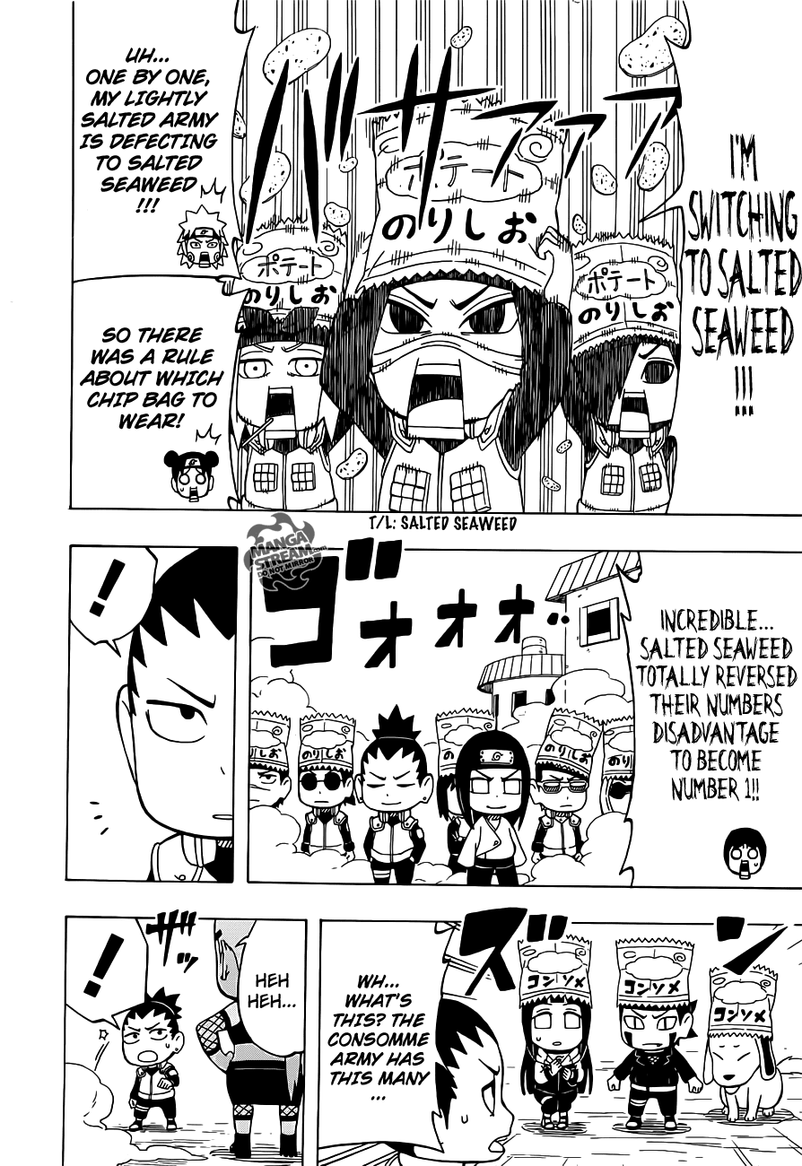 Rock Lee no Seishun Full-Power Ninden Chapter 23 page 15 - Chapter 23: Disbanding?! Ino-Shika-Cho?!