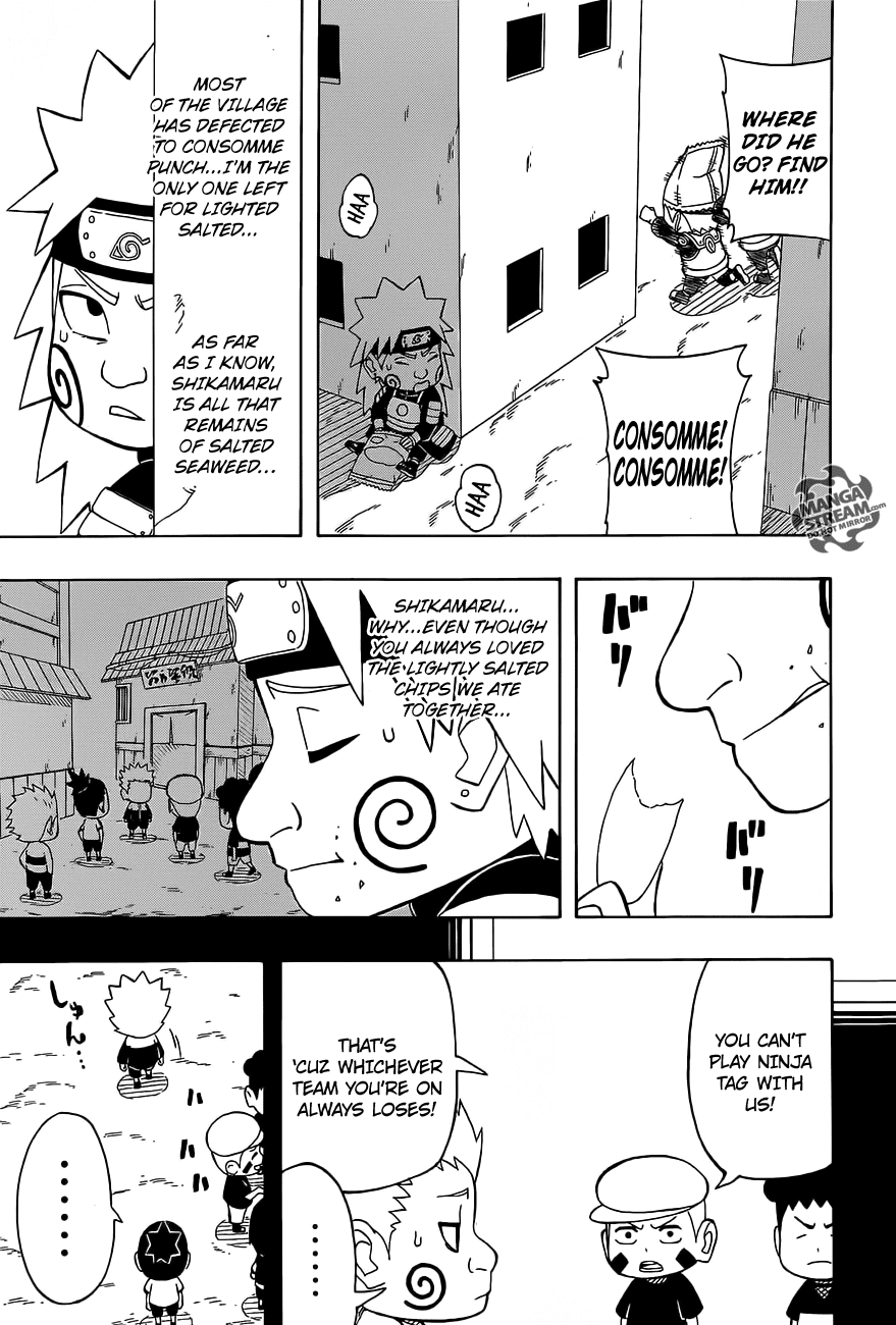 Rock Lee no Seishun Full-Power Ninden Chapter 23 page 18 - Chapter 23: Disbanding?! Ino-Shika-Cho?!