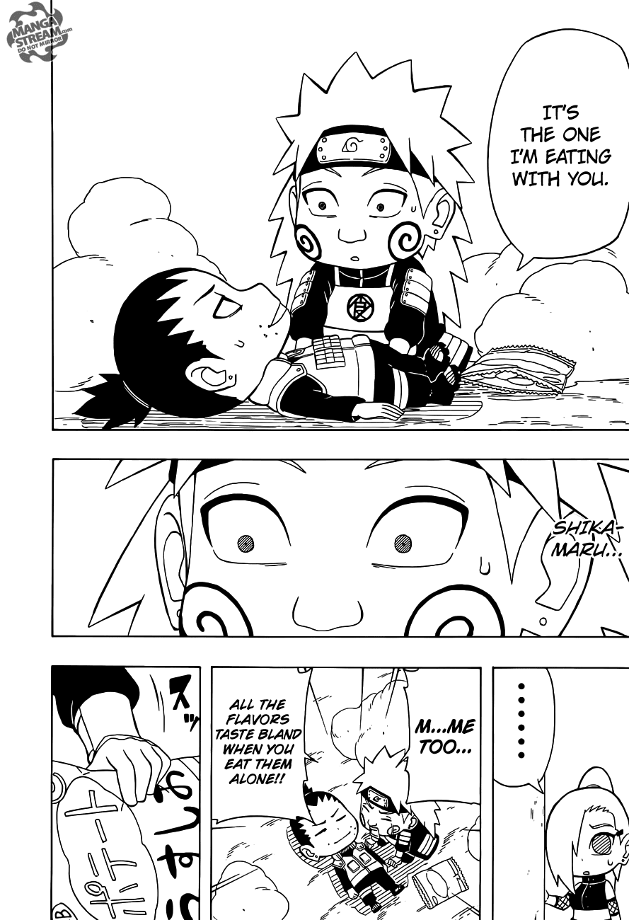 Rock Lee no Seishun Full-Power Ninden Chapter 23 page 23 - Chapter 23: Disbanding?! Ino-Shika-Cho?!