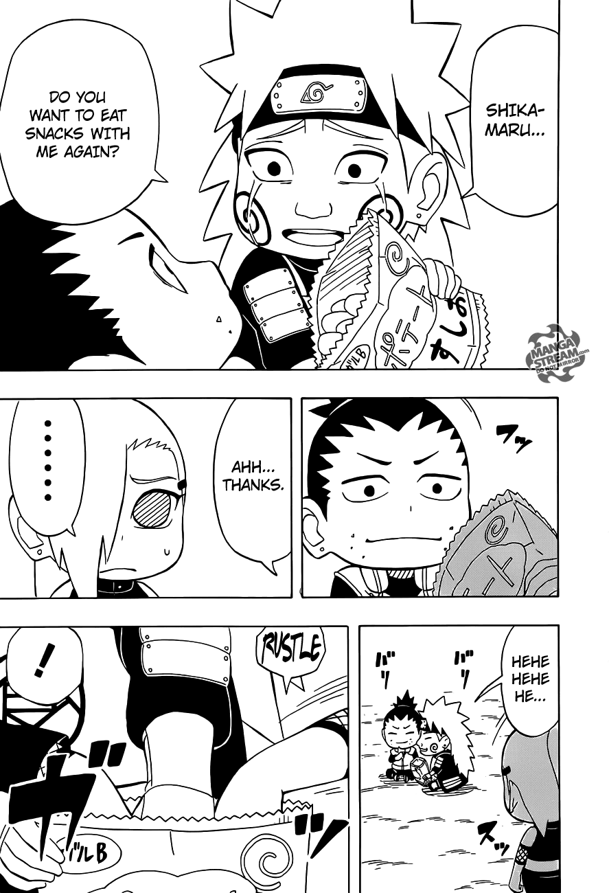 Rock Lee no Seishun Full-Power Ninden Chapter 23 page 24 - Chapter 23: Disbanding?! Ino-Shika-Cho?!