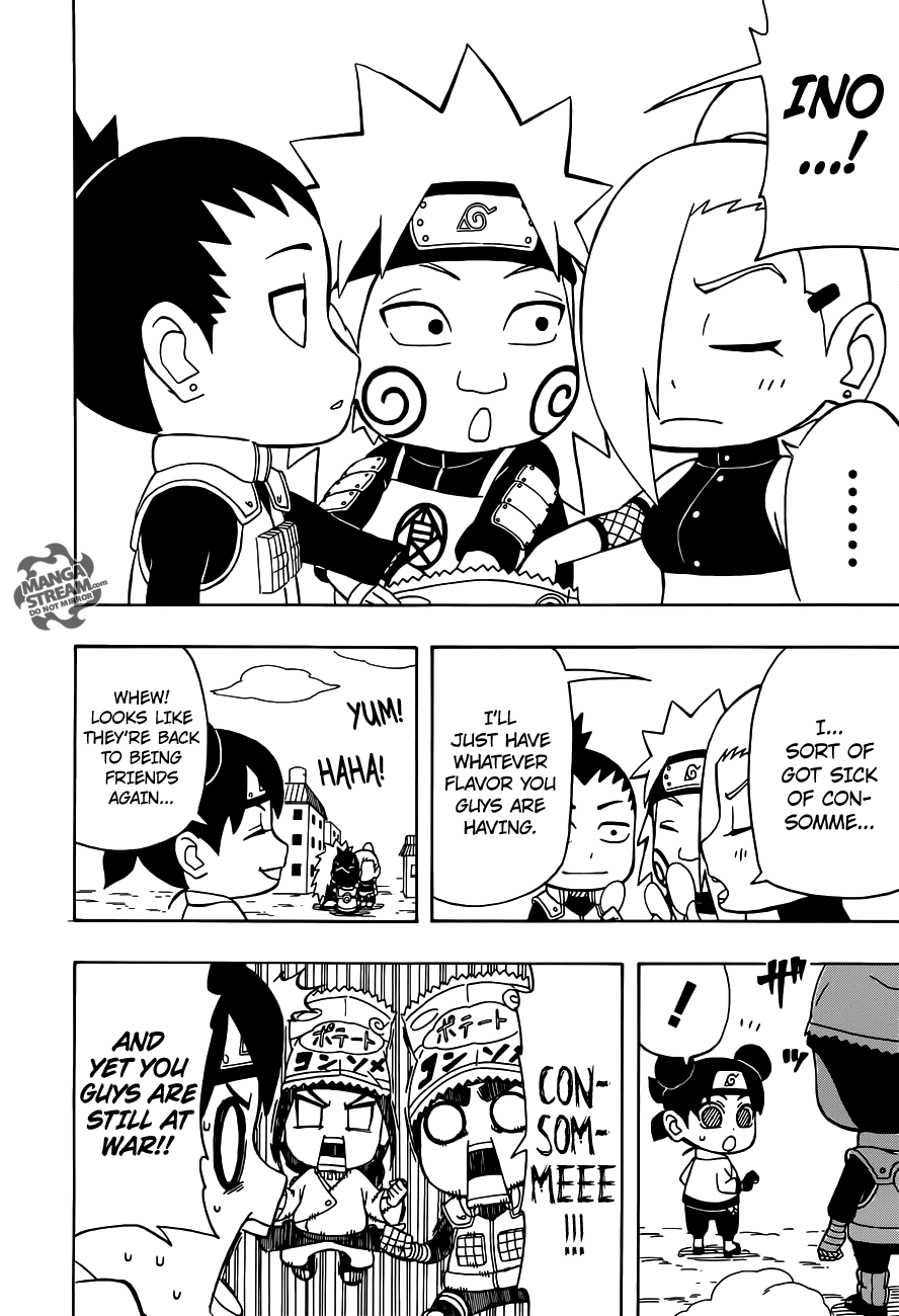 Rock Lee no Seishun Full-Power Ninden Chapter 23 page 25 - Chapter 23: Disbanding?! Ino-Shika-Cho?!