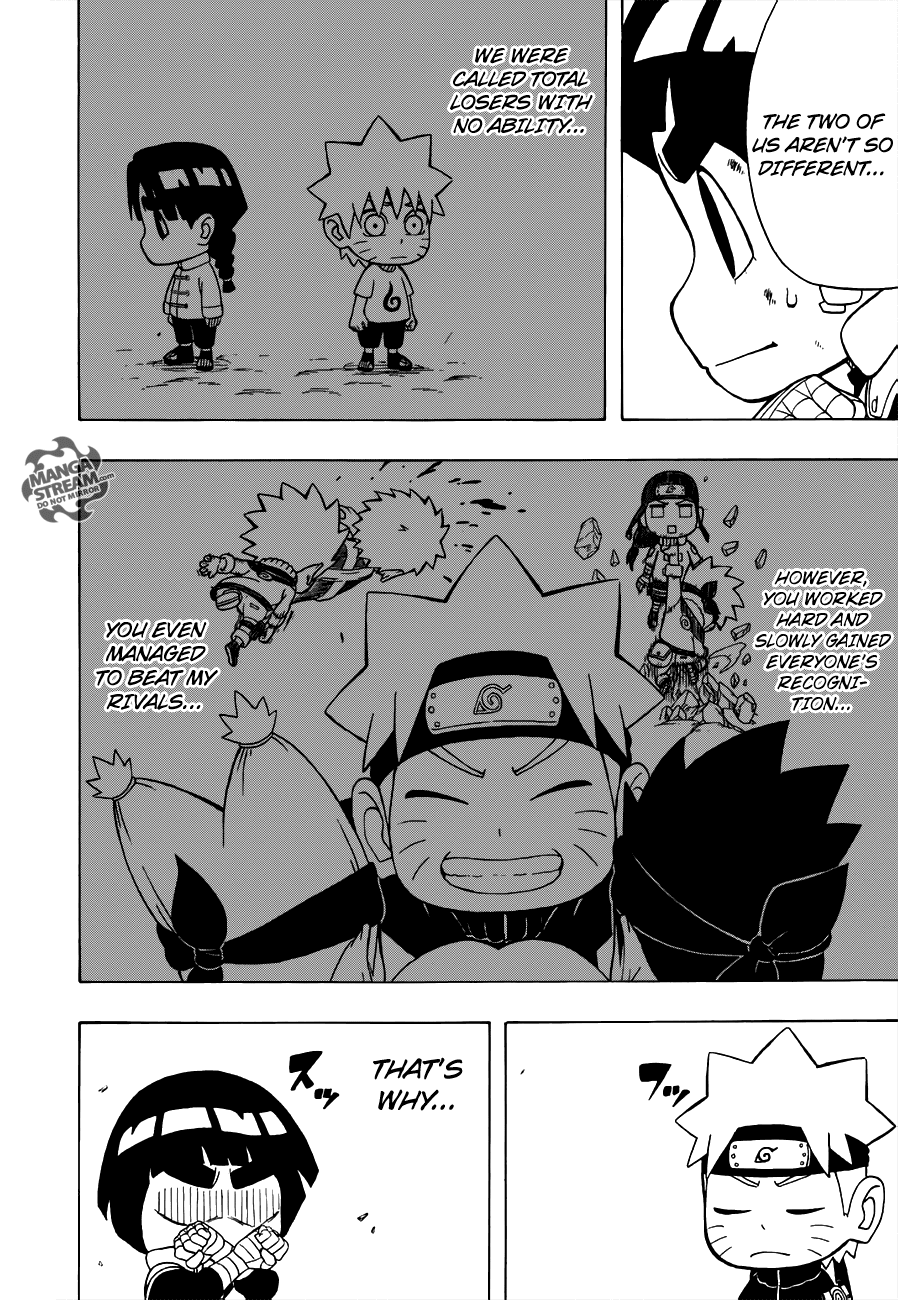 Rock Lee no Seishun Full-Power Ninden Chapter 24 page 20 - Chapter 24: Rock Lee Versus Uzumaki Naruto
