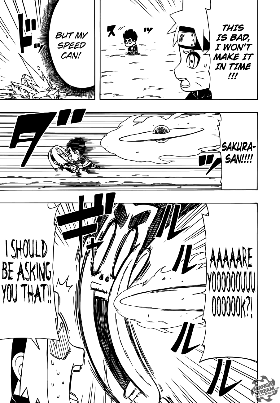 Rock Lee no Seishun Full-Power Ninden Chapter 24 page 25 - Chapter 24: Rock Lee Versus Uzumaki Naruto