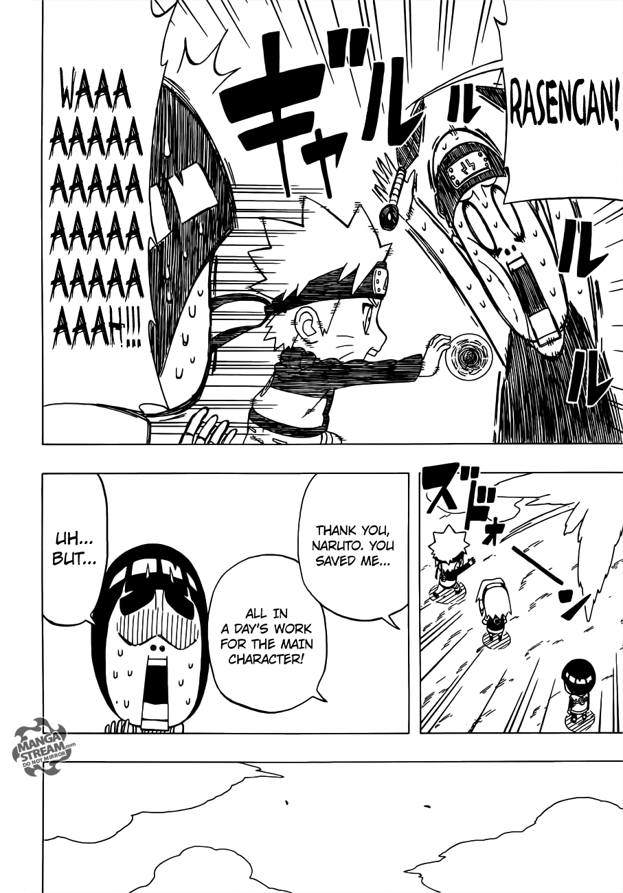 Rock Lee no Seishun Full-Power Ninden Chapter 24 page 6 - Chapter 24: Rock Lee Versus Uzumaki Naruto
