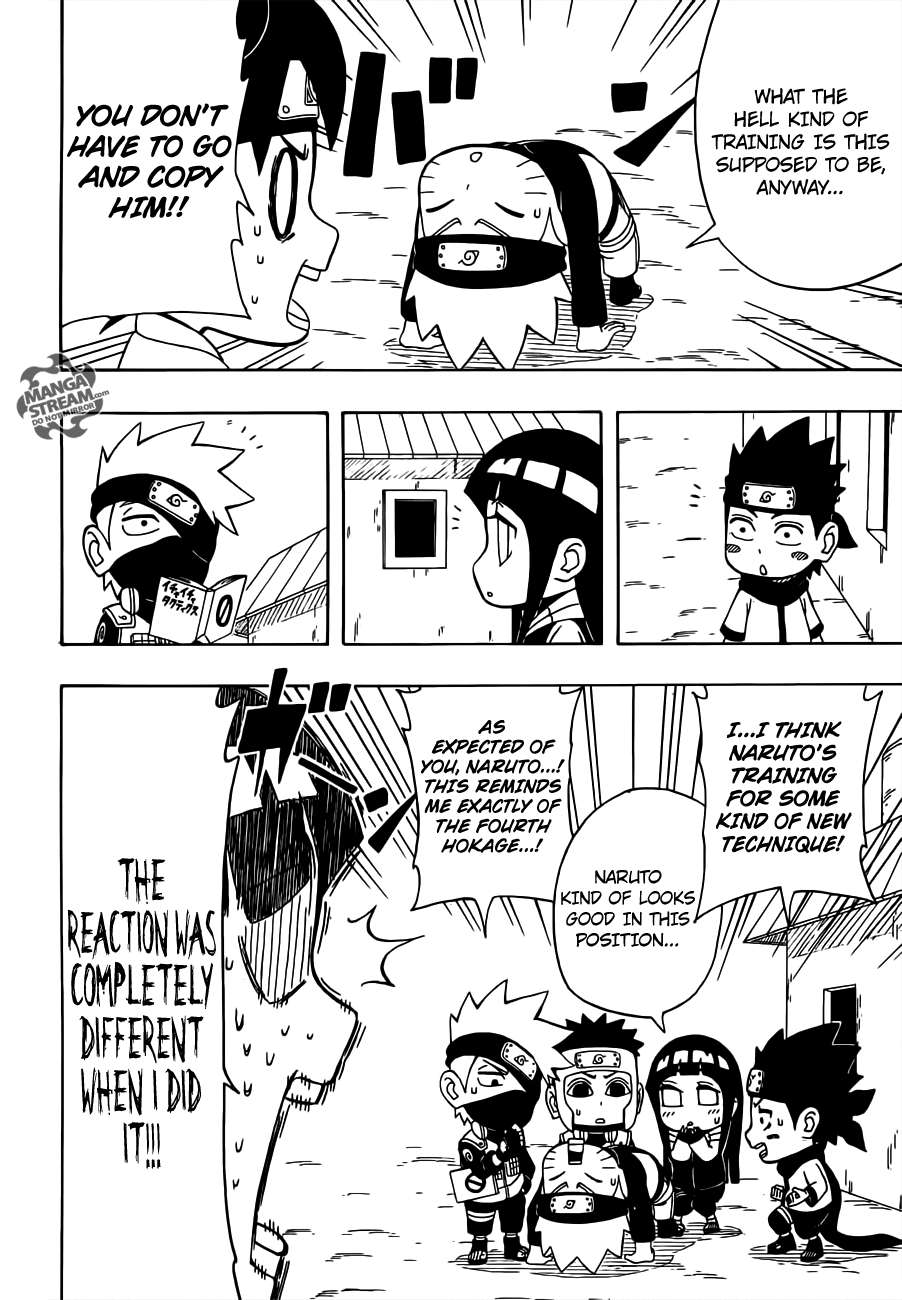 Rock Lee no Seishun Full-Power Ninden Chapter 24 page 8 - Chapter 24: Rock Lee Versus Uzumaki Naruto