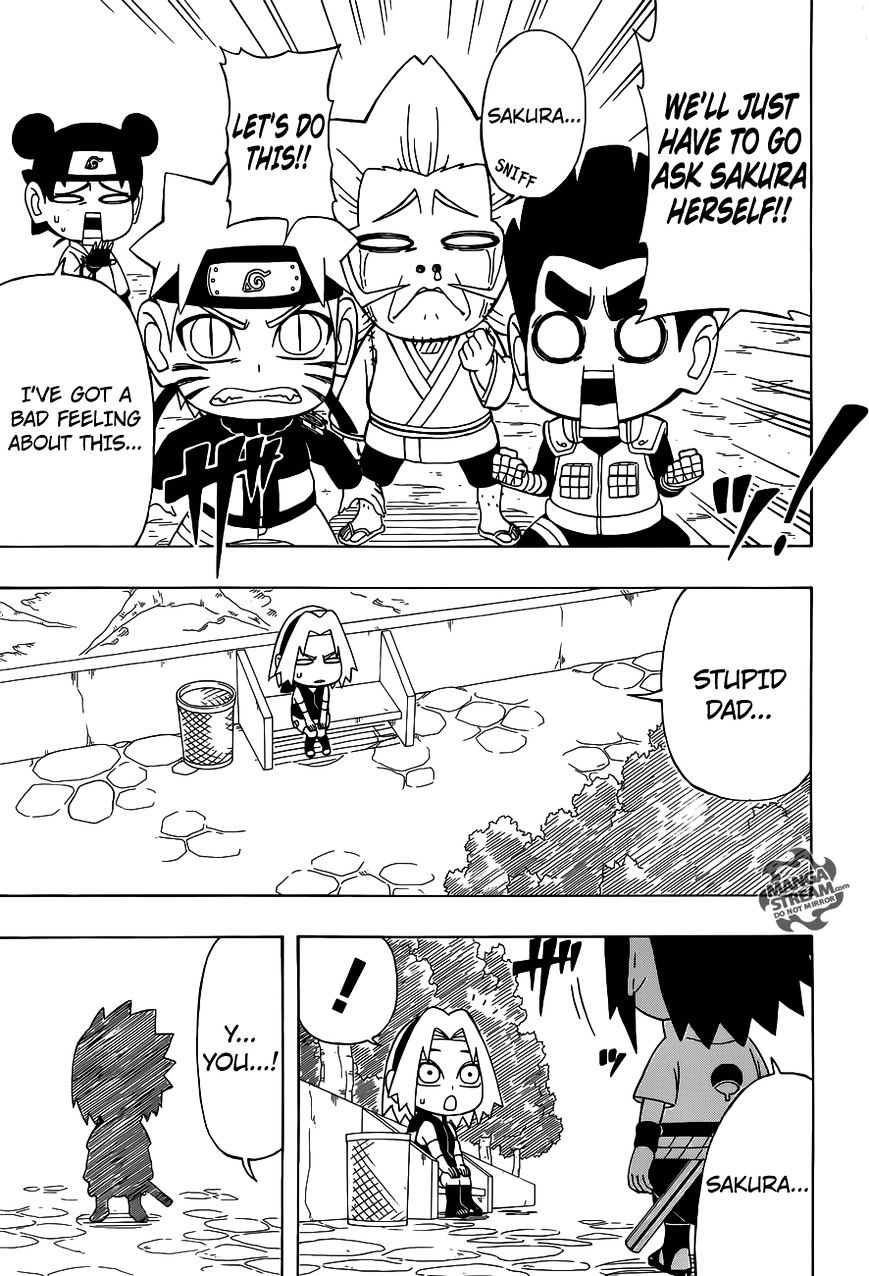 Rock Lee no Seishun Full-Power Ninden Chapter 25 page 10 - Chapter 25: My Dear, Beloved Sasuke-Kun