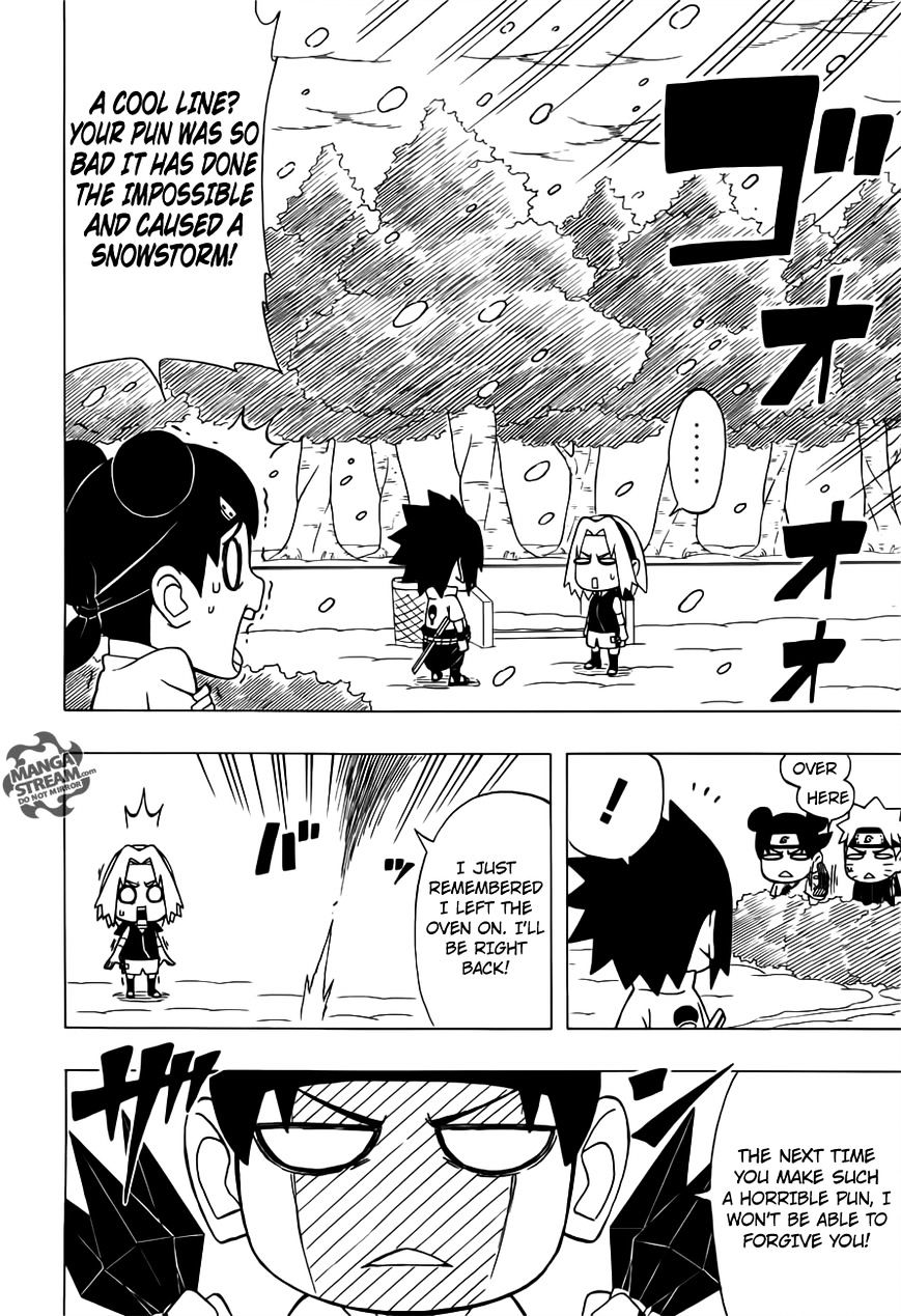 Rock Lee no Seishun Full-Power Ninden Chapter 25 page 13 - Chapter 25: My Dear, Beloved Sasuke-Kun