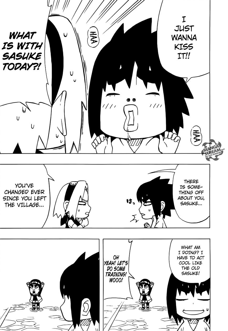 Rock Lee no Seishun Full-Power Ninden Chapter 25 page 16 - Chapter 25: My Dear, Beloved Sasuke-Kun