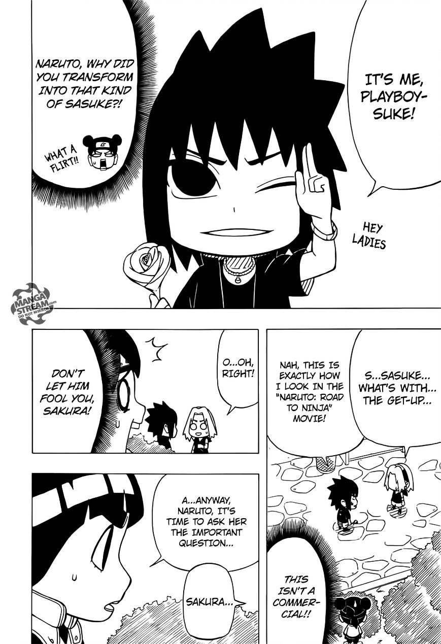 Rock Lee no Seishun Full-Power Ninden Chapter 25 page 19 - Chapter 25: My Dear, Beloved Sasuke-Kun