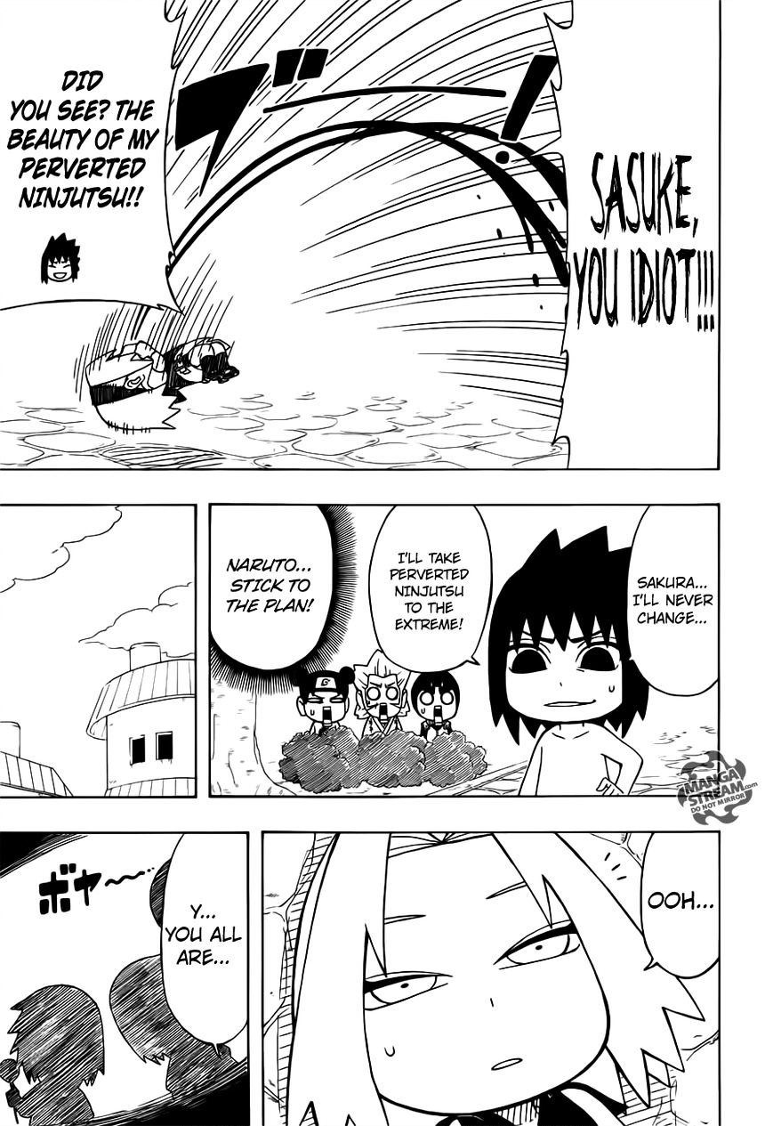 Rock Lee no Seishun Full-Power Ninden Chapter 25 page 22 - Chapter 25: My Dear, Beloved Sasuke-Kun