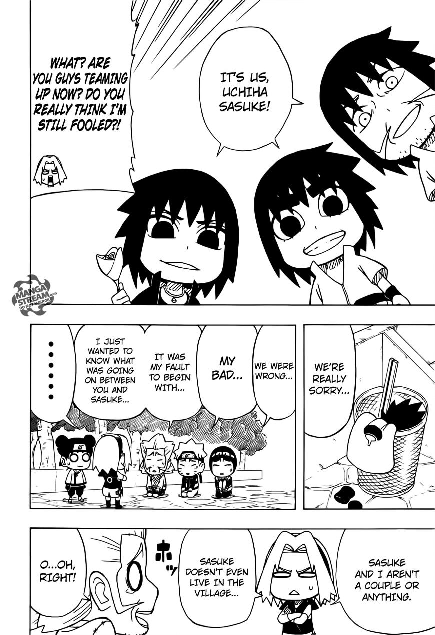 Rock Lee no Seishun Full-Power Ninden Chapter 25 page 23 - Chapter 25: My Dear, Beloved Sasuke-Kun