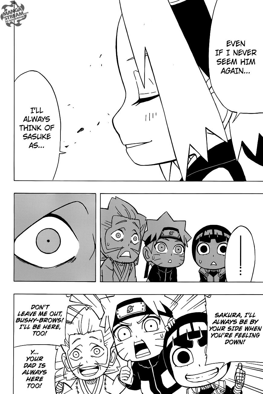 Rock Lee no Seishun Full-Power Ninden Chapter 25 page 25 - Chapter 25: My Dear, Beloved Sasuke-Kun