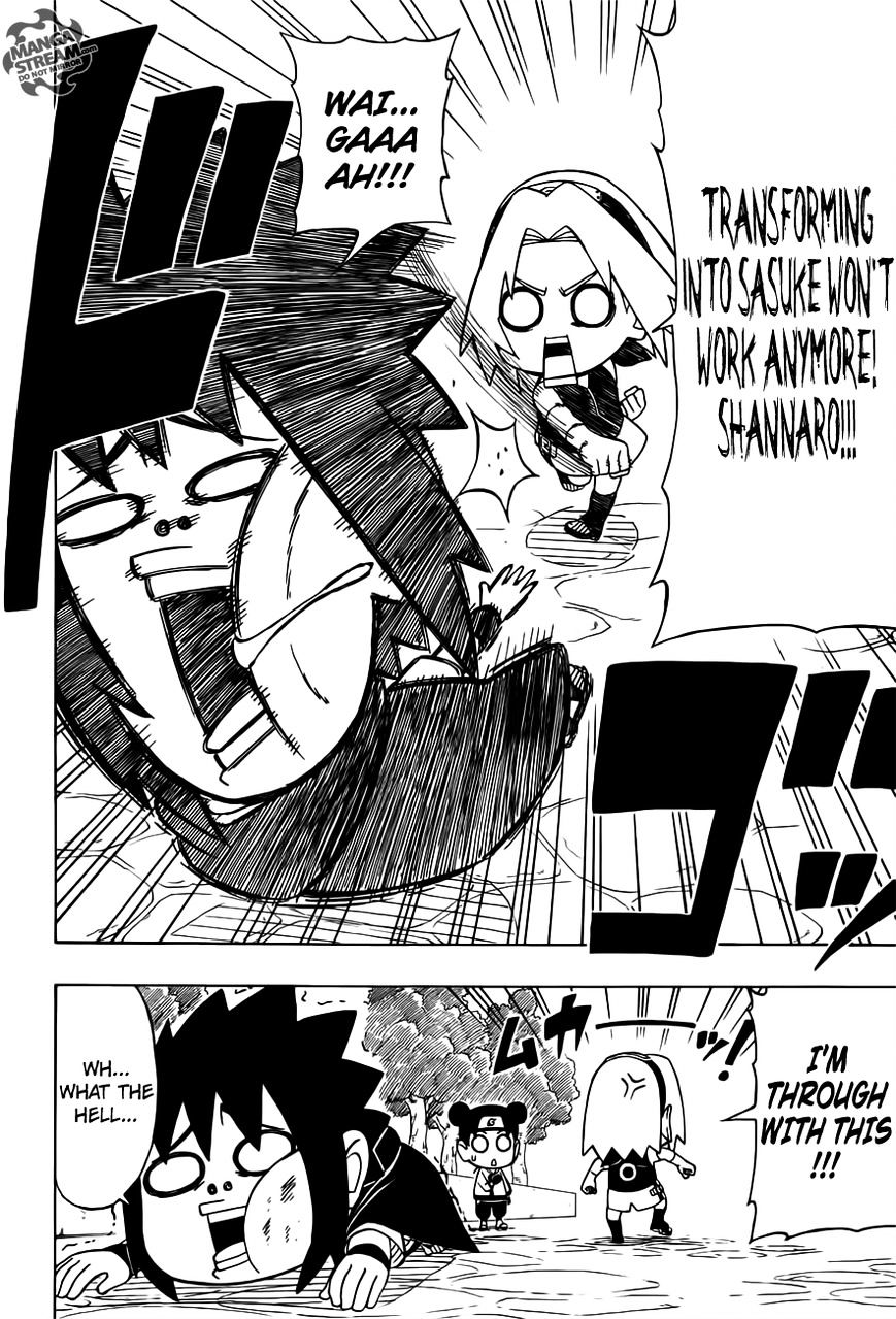 Rock Lee no Seishun Full-Power Ninden Chapter 25 page 30 - Chapter 25: My Dear, Beloved Sasuke-Kun