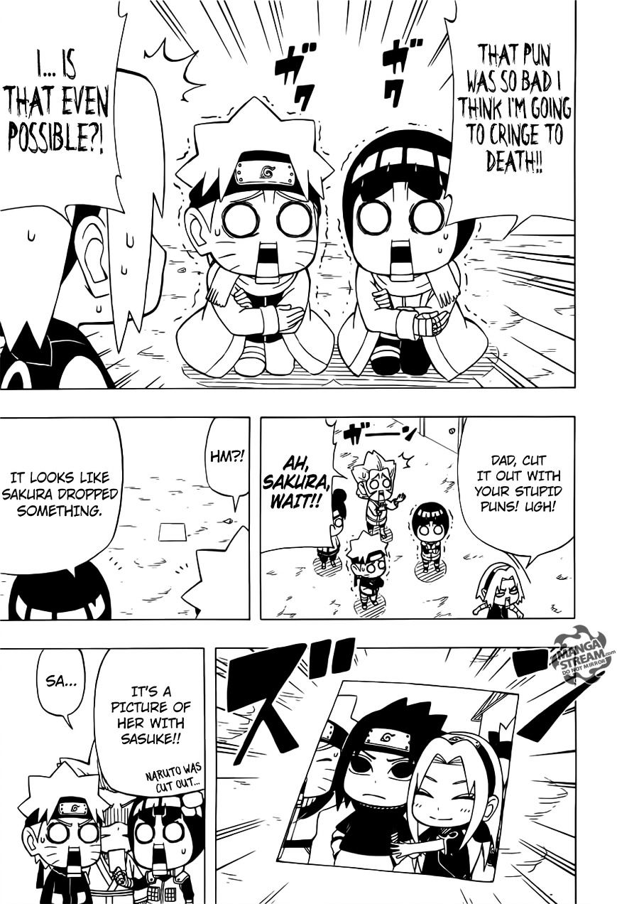 Rock Lee no Seishun Full-Power Ninden Chapter 25 page 6 - Chapter 25: My Dear, Beloved Sasuke-Kun