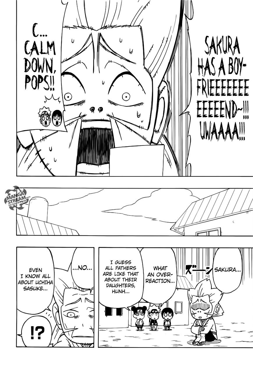 Rock Lee no Seishun Full-Power Ninden Chapter 25 page 7 - Chapter 25: My Dear, Beloved Sasuke-Kun