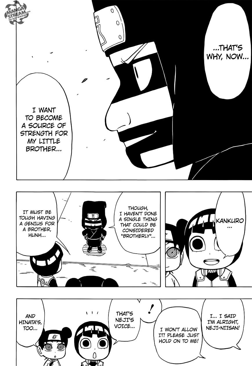 Rock Lee no Seishun Full-Power Ninden Chapter 26 page 11 - Chapter 26: Kankuro The Puppeteer