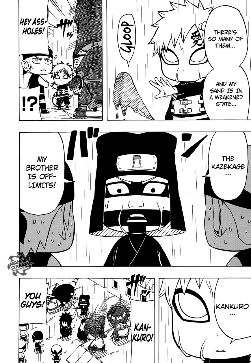 Rock Lee no Seishun Full-Power Ninden Chapter 26 page 23 - Chapter 26: Kankuro The Puppeteer