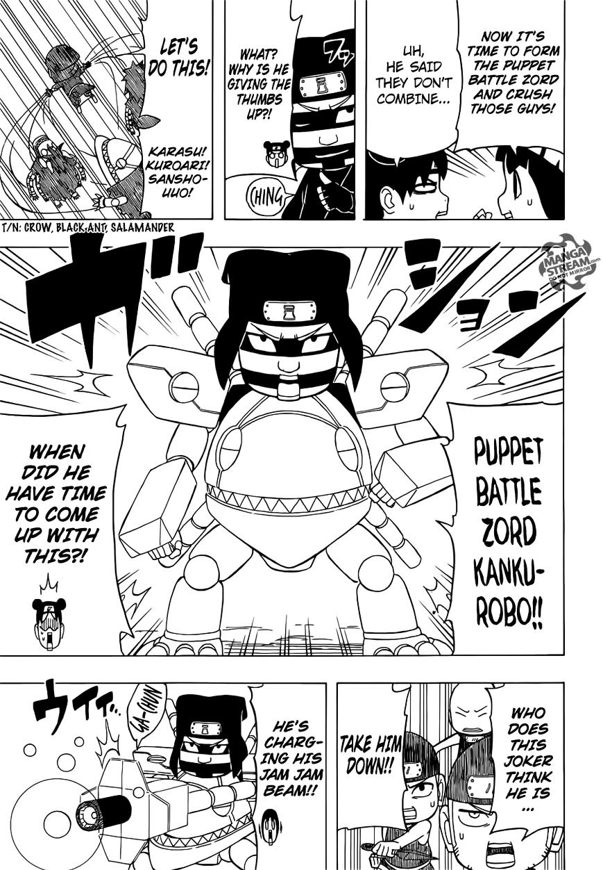 Rock Lee no Seishun Full-Power Ninden Chapter 26 page 24 - Chapter 26: Kankuro The Puppeteer