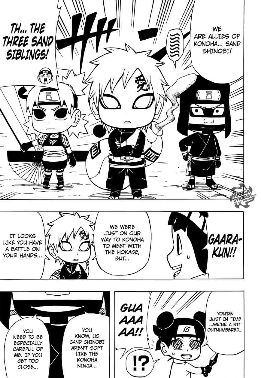 Rock Lee no Seishun Full-Power Ninden Chapter 26 page 4 - Chapter 26: Kankuro The Puppeteer