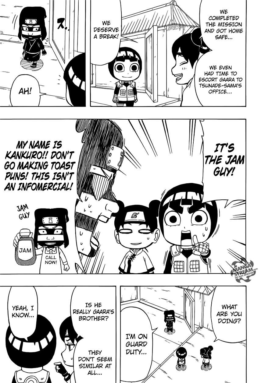 Rock Lee no Seishun Full-Power Ninden Chapter 26 page 8 - Chapter 26: Kankuro The Puppeteer