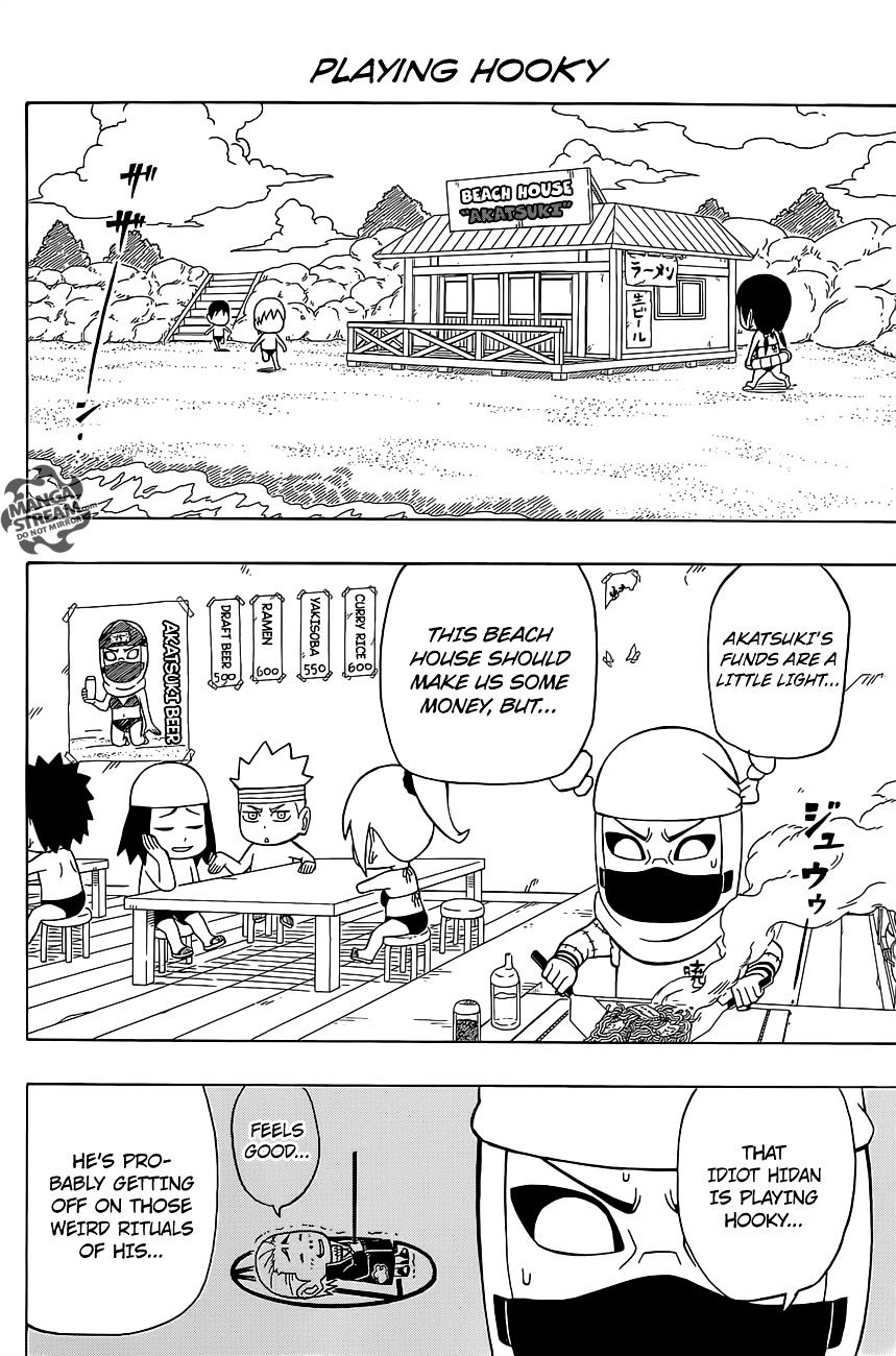 Rock Lee no Seishun Full-Power Ninden Chapter 27 page 15 - Chapter 27: Akatsuki's Summer Vacation!