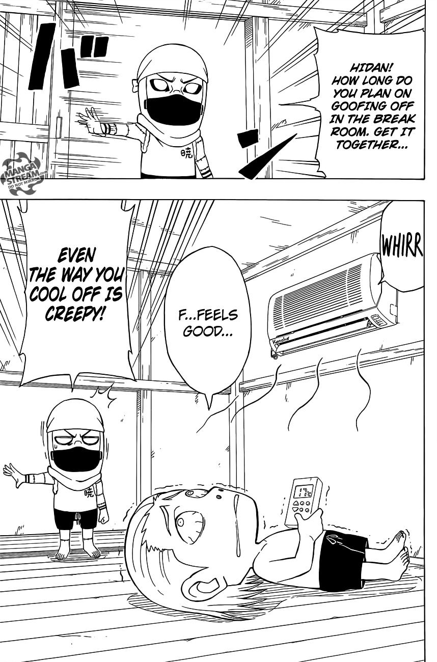 Rock Lee no Seishun Full-Power Ninden Chapter 27 page 16 - Chapter 27: Akatsuki's Summer Vacation!