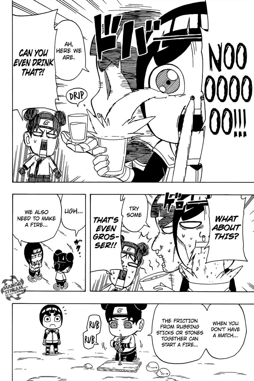 Rock Lee no Seishun Full-Power Ninden Chapter 28 page 12 - Chapter 28: Paradise In The South Seas!