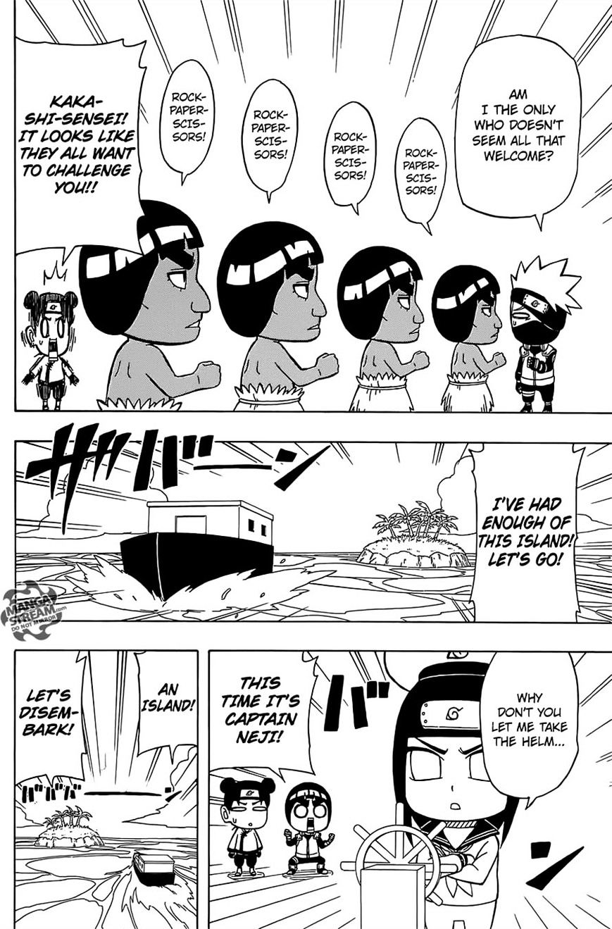 Rock Lee no Seishun Full-Power Ninden Chapter 28 page 18 - Chapter 28: Paradise In The South Seas!