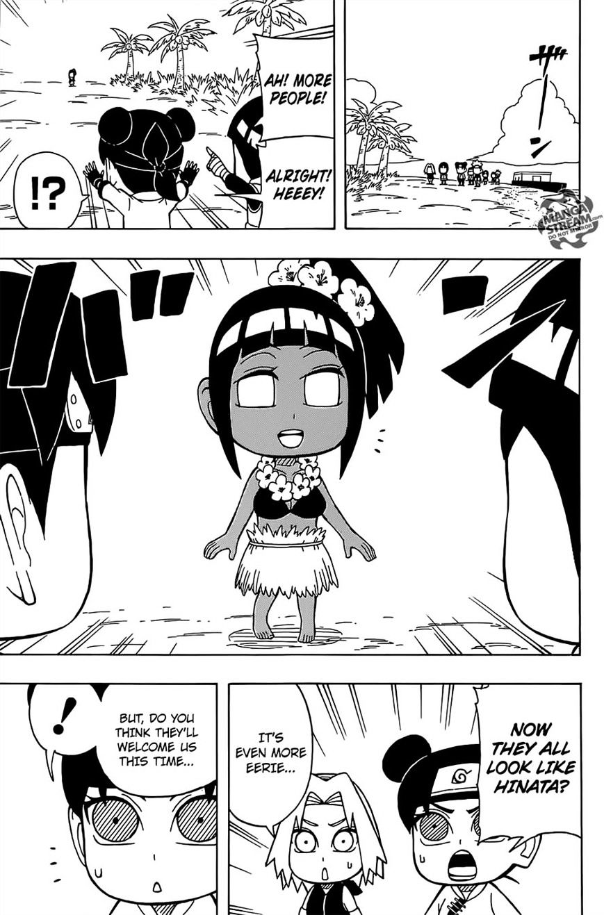 Rock Lee no Seishun Full-Power Ninden Chapter 28 page 19 - Chapter 28: Paradise In The South Seas!