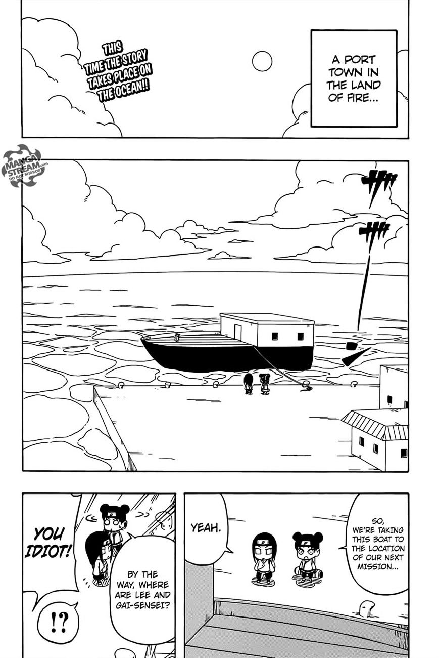 Rock Lee no Seishun Full-Power Ninden Chapter 28 page 2 - Chapter 28: Paradise In The South Seas!