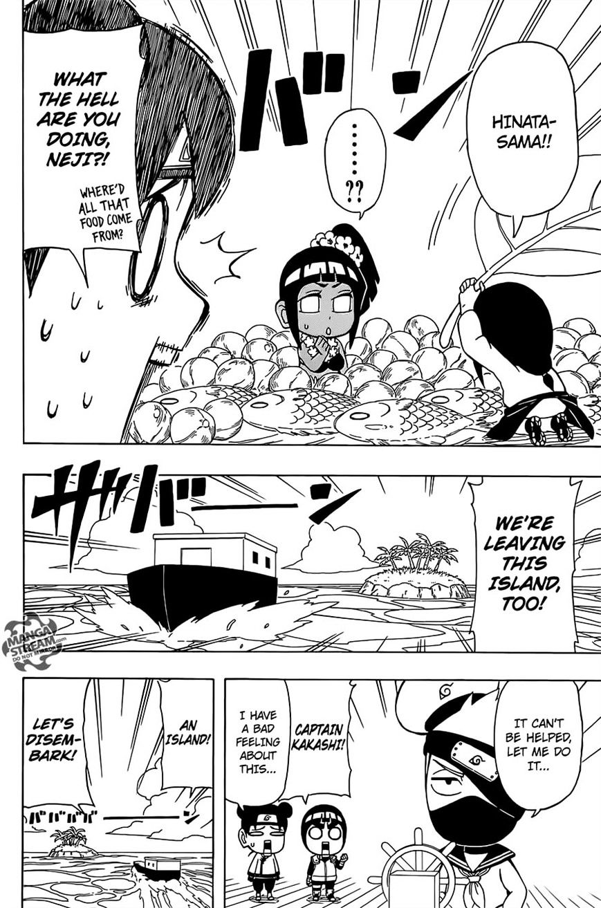 Rock Lee no Seishun Full-Power Ninden Chapter 28 page 20 - Chapter 28: Paradise In The South Seas!