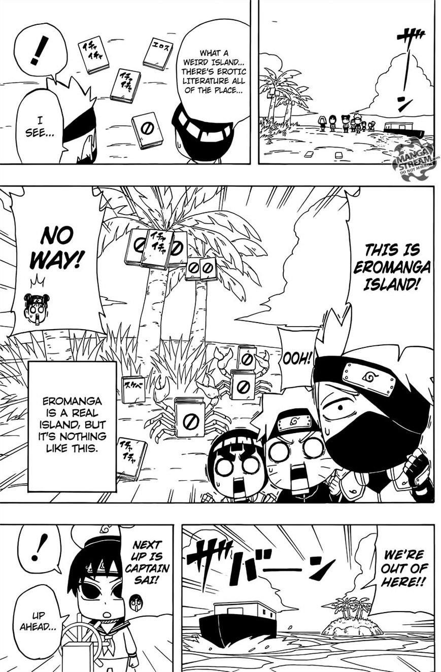 Rock Lee no Seishun Full-Power Ninden Chapter 28 page 21 - Chapter 28: Paradise In The South Seas!