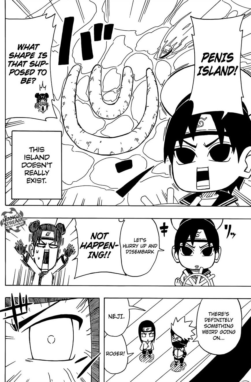 Rock Lee no Seishun Full-Power Ninden Chapter 28 page 22 - Chapter 28: Paradise In The South Seas!